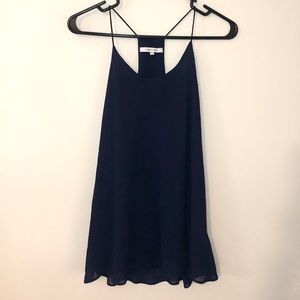 Navy blue tank